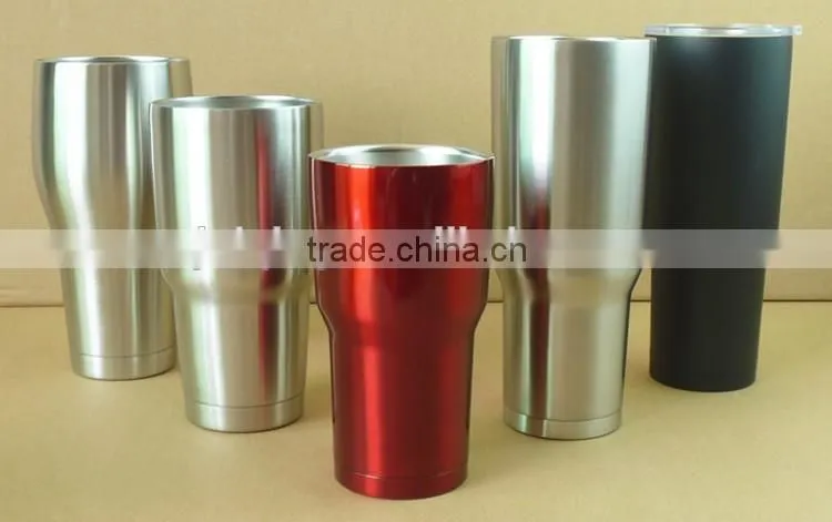 Pass fda test stainless steel Tumblers mug with plastic lid YF-08-2
