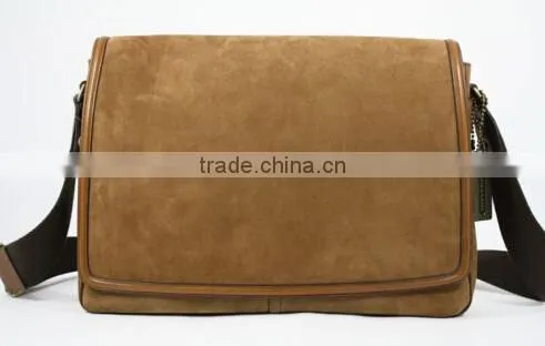 high quality leather messenger computer bags