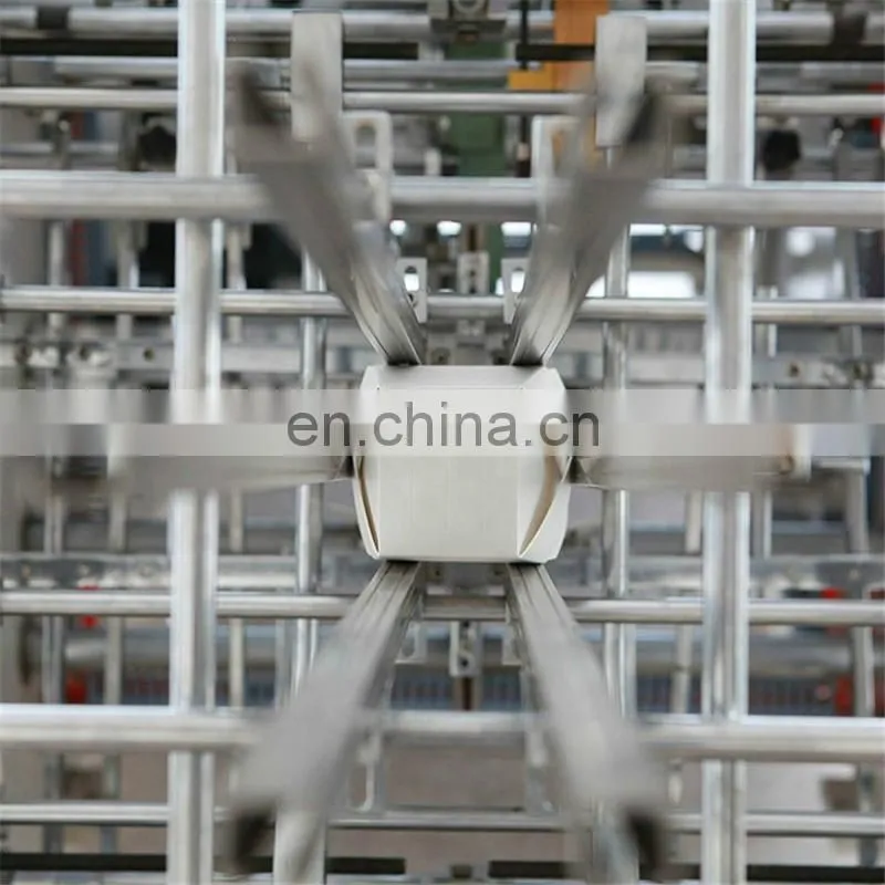 HBM800 Automatic disposable Biodegradable Friendly boat paper tray making machine, KFC sweet sandwish kraft box forming machine