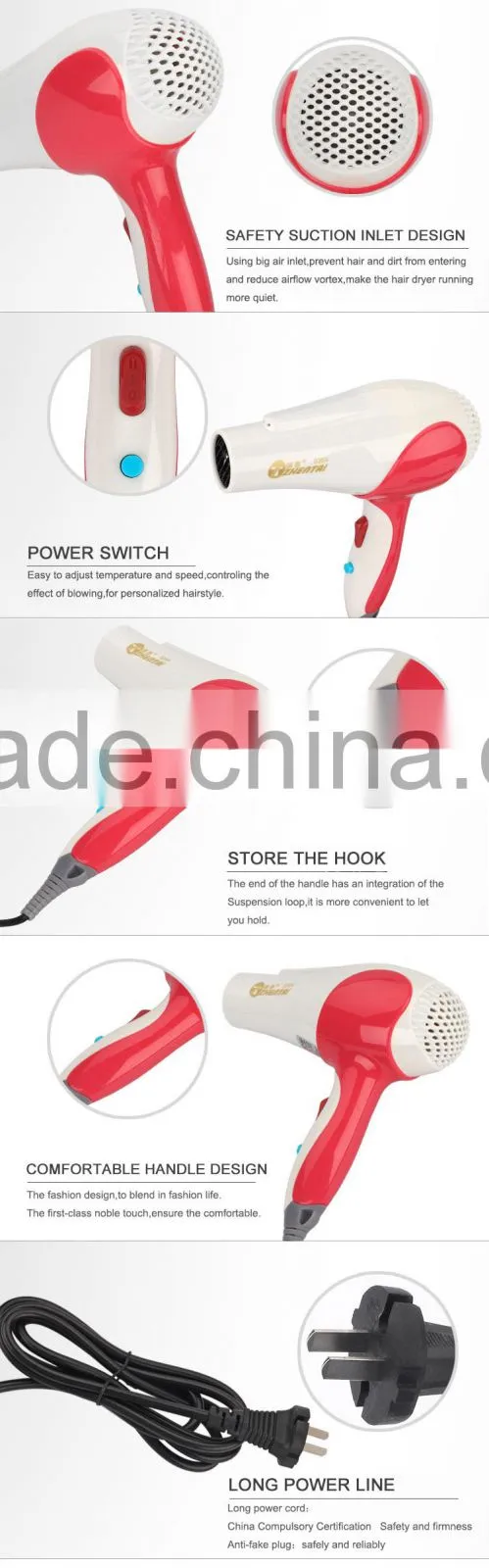 China Hair Dryer Student Use Hair Dryer Wholesale Cold Air Hair Dryer