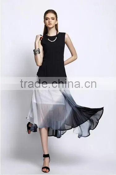 2013 fashion hot selling girls chiffon long skirt