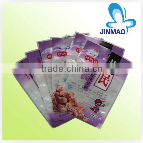 Colorful printed foil bags for food packaging for dired food