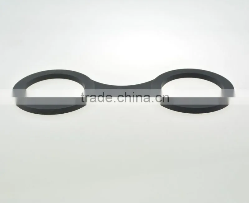 2016 Food grade silicone black and sex toy handcuff for women and man