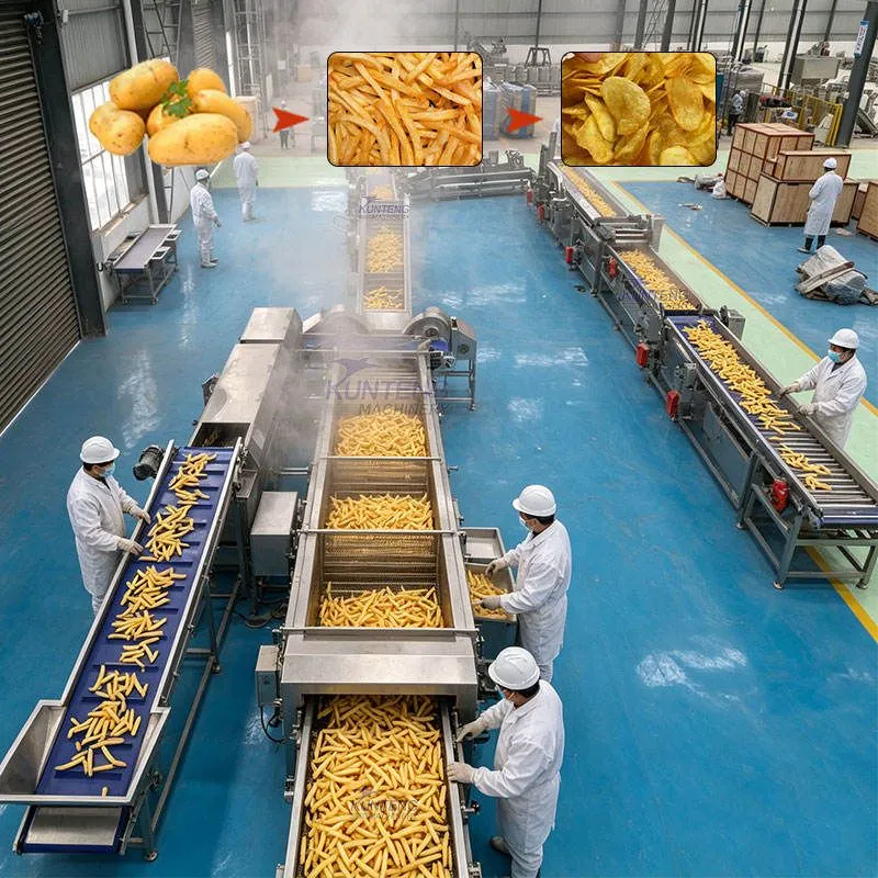 Gefrorene Pommes-Frites-Produktionslinie: Ein Ertragsleitfaden für Käufer