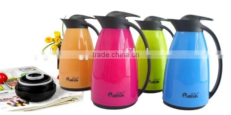 LFGB/EU double wall stainless steel coffee thermos pot 1.2/1.5/2.0L
