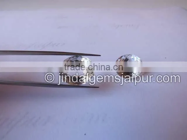 Best Quality Loose Gemstone Crystal cut oval drilled front to back 14x17 MM