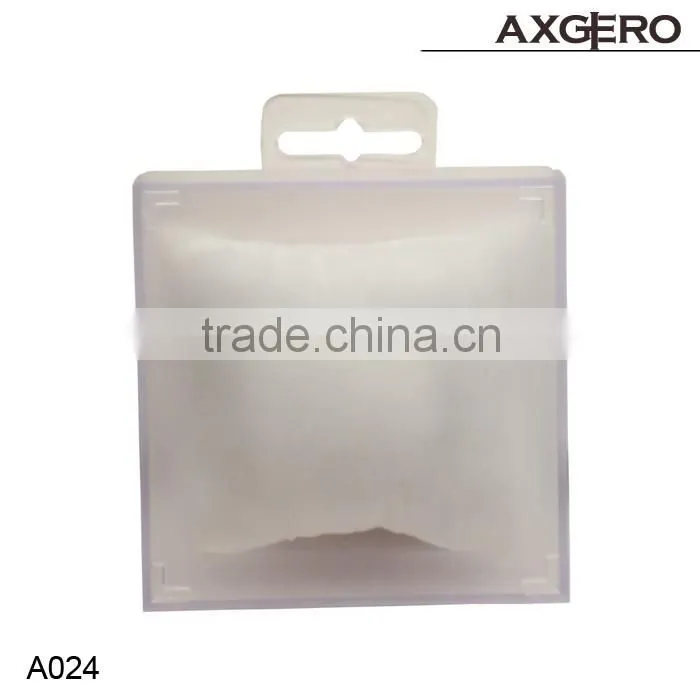 2016 clear plastic custom hanging watch packaging box wholesale