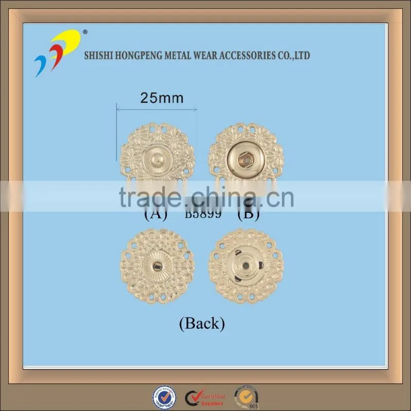 Metal made in china jeans button