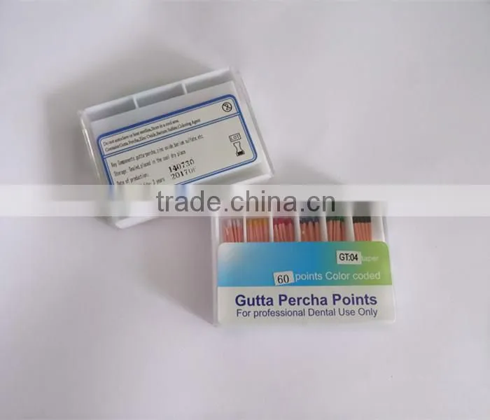 dental manufacturer CE Meta high-quality gutta percha points