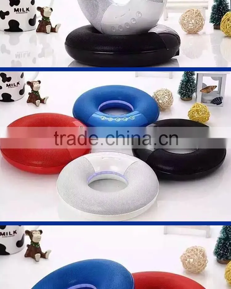 Doughnut Shape LED Light Flashing Bluetooth Speaker