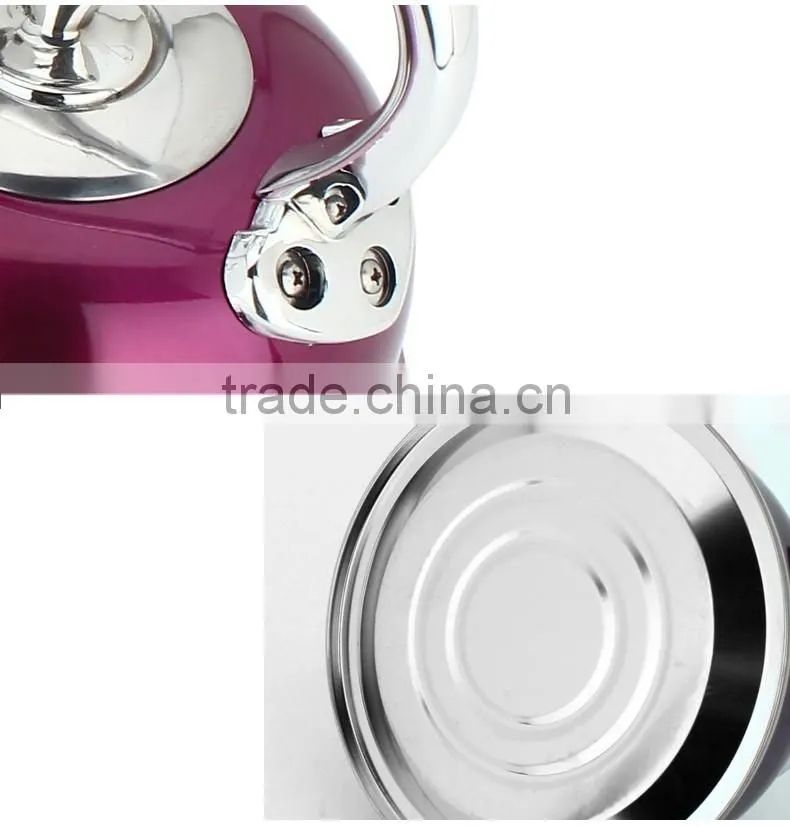 Stainless steel cookware 3/4L whiste stainless steel hot water kettle