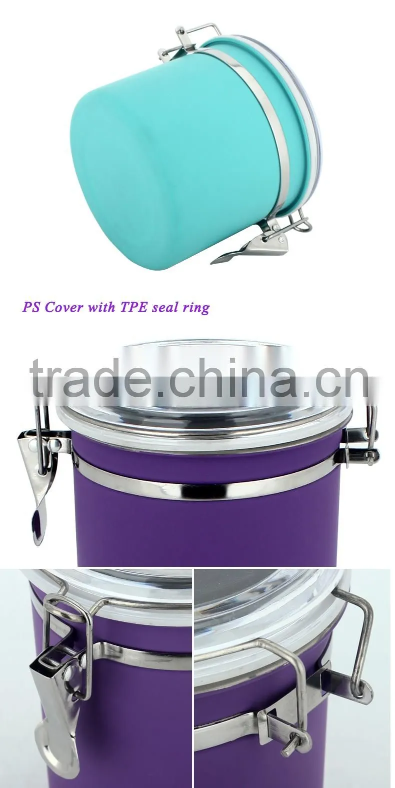 Popular Stainless Steel Jar Set Storage Bottle
