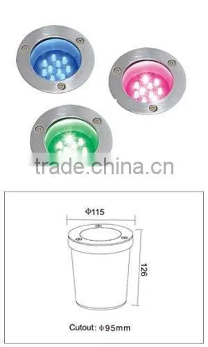 mini 0.21w LED inground light