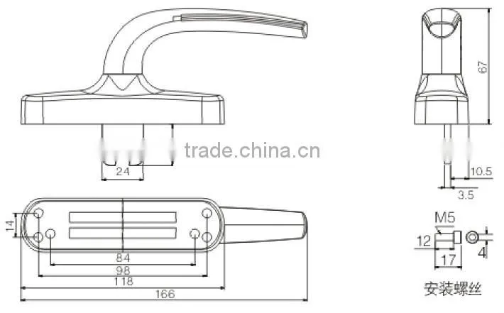 window handle JW9021