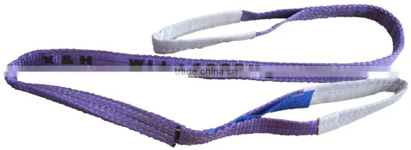 1T double flat polyester lift sling