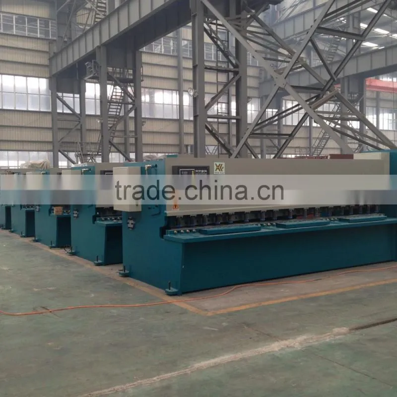QC11K-8x2500 CNC guillotine shearing machine, CNC Steel Plate Cutting Machine