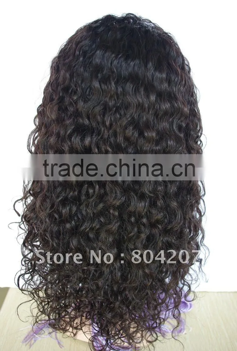 Silk Top Body Wave Full Lace Brazilian Hair Wigs For Black Women
