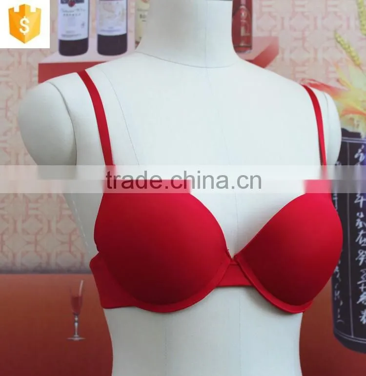 fashion volume push-up candy color bra manufacturer
