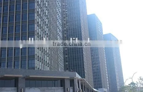 IP68 outdoor glass curtain wall lighting decoration led strip hotel building facade lighting