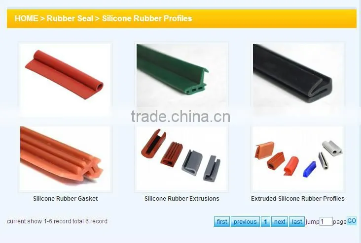 Automotive rubber&plastic Edge Trim