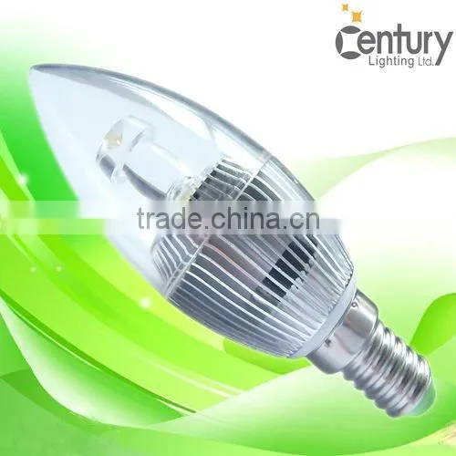 smd E14 E12 B22 E27 3W LED candle bulb led candle light candle lamp for indoor lighitng