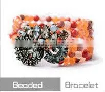 Bird Charms Black String Hand Woven Bracelet