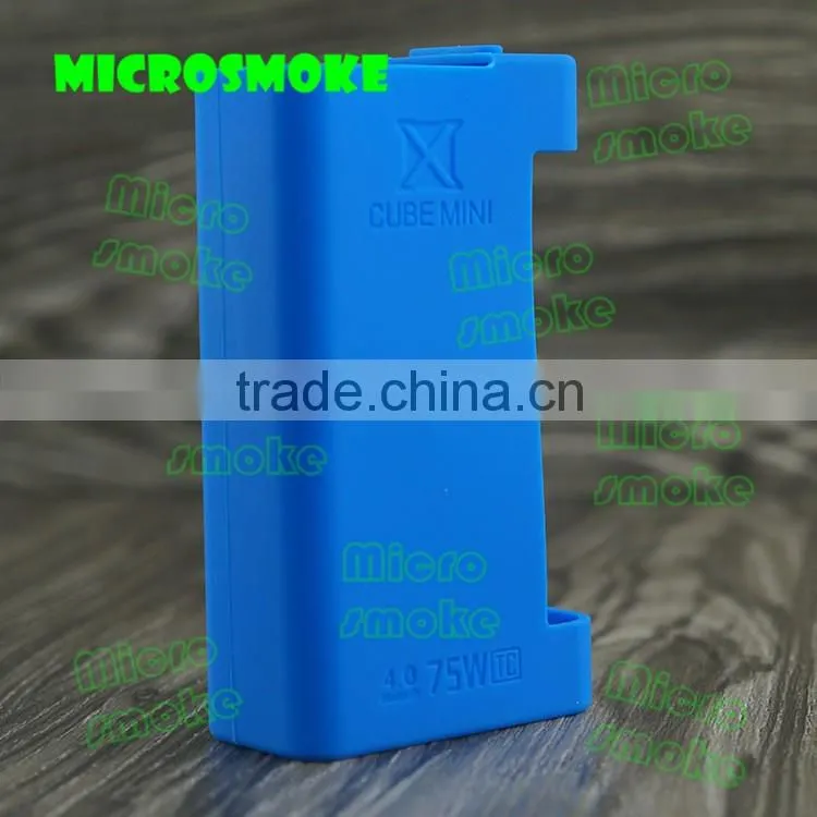 Newest product Smoke Xcube Mini 75w tc box mod silicone case/skin/sleeve/sticker/cover/enclosure/decal/wraps in stock
