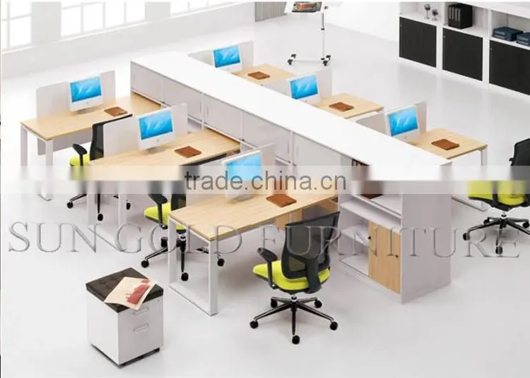 Open But Simple Office WorKstation for Larger Staff (SZ-WSL324)