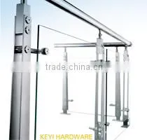 2016 HOT SALE stone stair railing / glass stair railing / modern railing stair at factory price