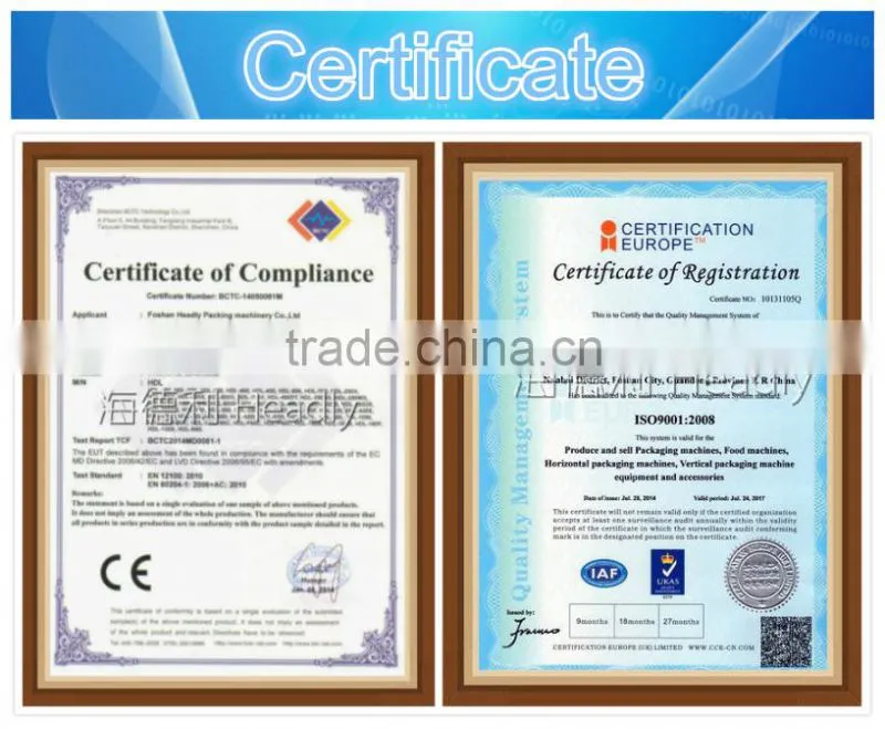HDL tomato paste sachet packing machine