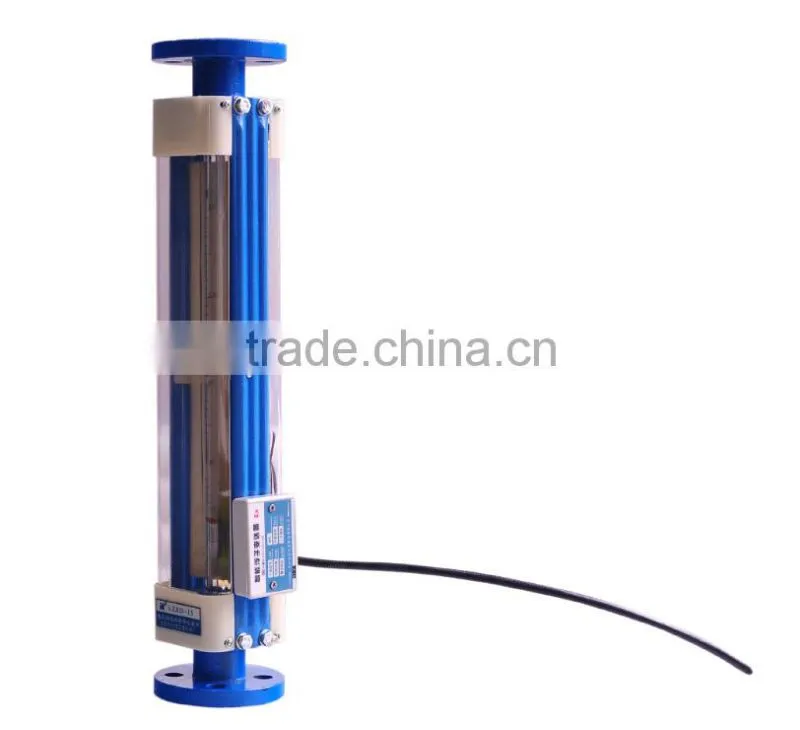 Stainless steel glass tube rotameter flow meter
