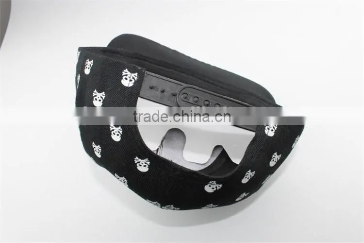 BSH023 Lighting 3D skull embroidery baseball cap fashion sport hat