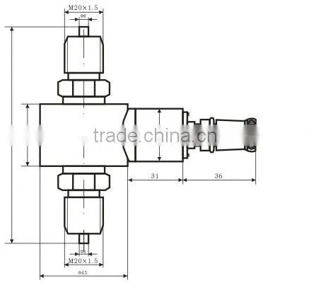 DPT741 antisepsis differential pressure sensor and transducer, transmitter