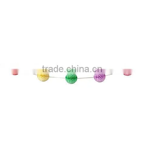 Paper Ball Party Garland