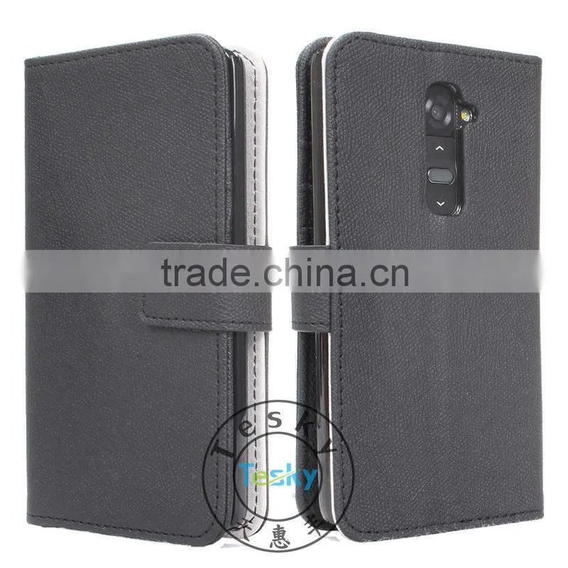 For LG G2 verizon VS980 Cell Phoner Stand Leather Case With Wallet Design