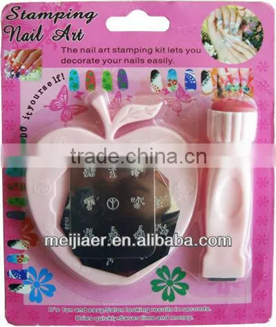Konad stamping nail art