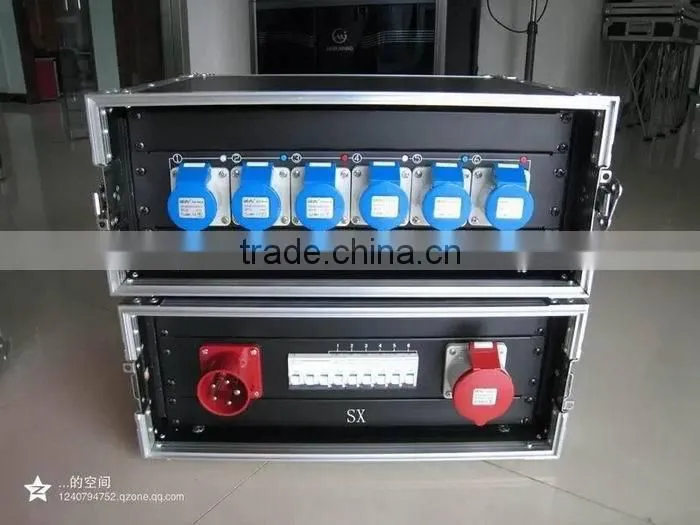 4U amp rack flight case