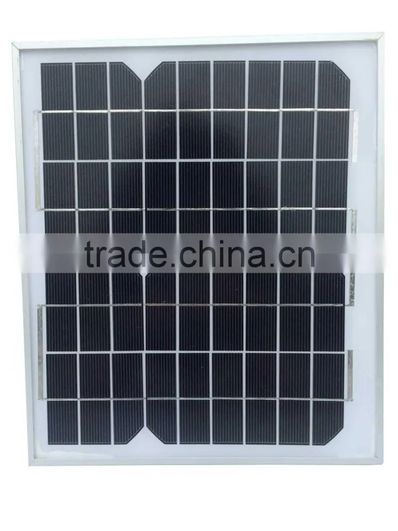 10w efficient monocrystalline solar panels for 10w solar power system