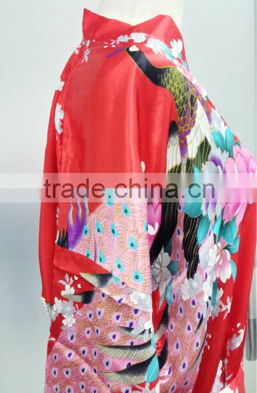 NEW Women Silk Satin Pajama Sleepwear Short Night Gown Robe Lady Dress Colorful