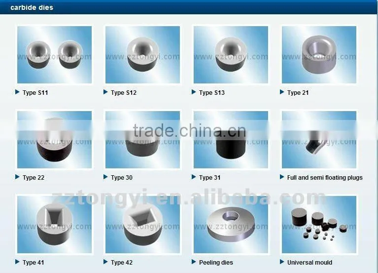 good wear-resistance cemented carbide punching insert Zhuzhou factory