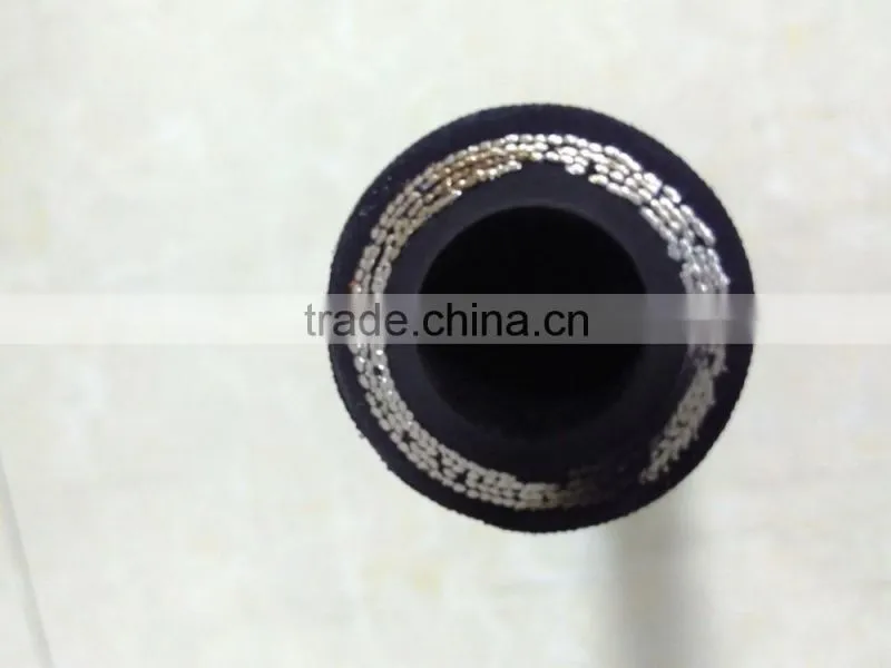high pressure steel wire braided rubber hose