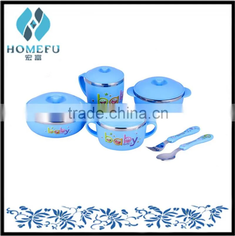 2015 children gift product inexpensive dinnerwares set wholesale guangdong