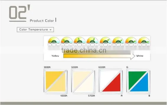 Factory Price 24 W Dimmable Led Panel Light 300*600 mm With 5 warranty