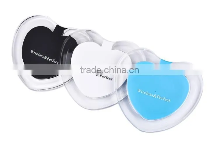 clear love charger qi wireless charger for universal smart phone