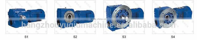 Fseries parallel shaft -helical gear reducer
