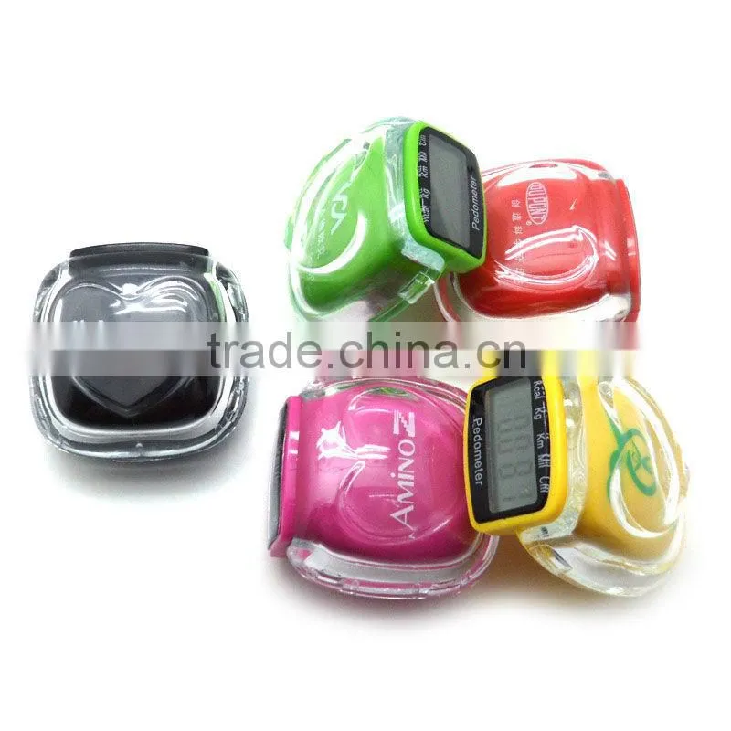 pedometer wristband 12/24 hour format step, distance and calorie counter
