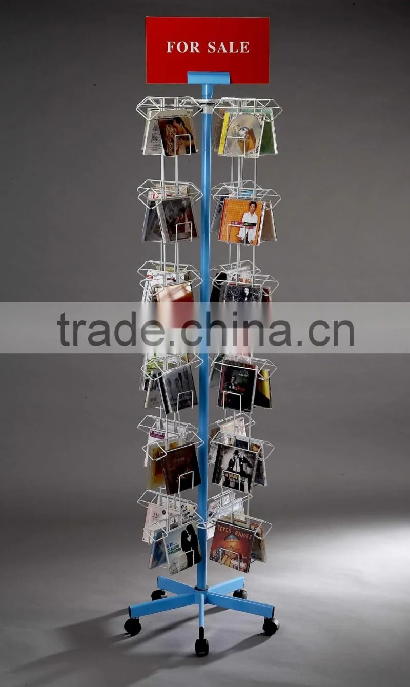 slatwall CD display holder shelf