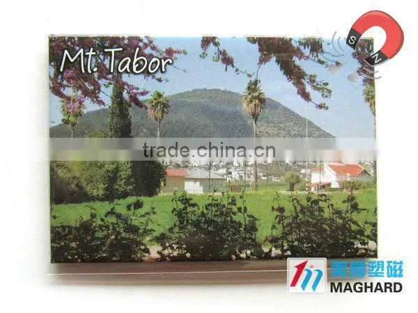 Promotional Iron Fridge Magnet Tourist souvenirs Mt.tabor