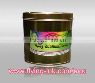 Magenta Sublimation ink on offset press