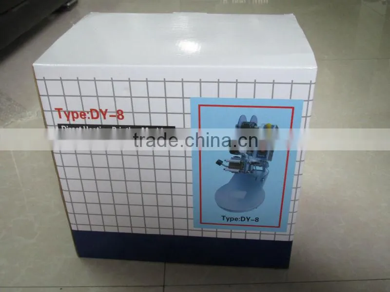 2015 DY-8 hand code printer for glass bags cartons